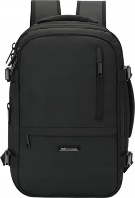 Produktbild von Vakuum-Rucksack COMPRESA 40x20x25 cm + Pumpe, Handgepäck Ryanair & Wizz Air, 20L–25L, Laptopfach 15,6", wasserfest