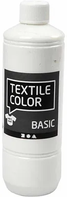 Produktbild von Textilfarbe, Weiß, 500 ml/ 1 Fl. [HOB-34154]
