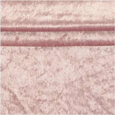Samt-Stoff ab 0,5m Velvet Dekostoff Kostümstoff Panné Samt glänzend rosa