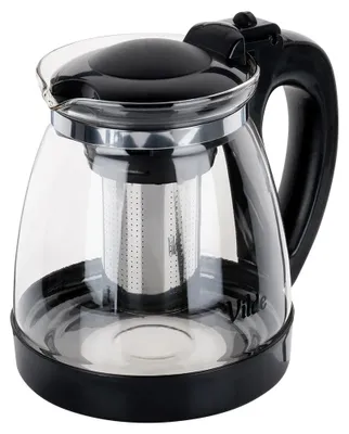 Obrázok produktu pre Čajník so sitkom na čaj – 2 litre – sklenený