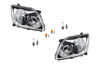 Zdjęcie produktu dla Johns, Reflektory pasujące do Toyota Avensis T25 04/03-03/06 + zestaw żarówek le. r. r. zestaw żarówek le. r.