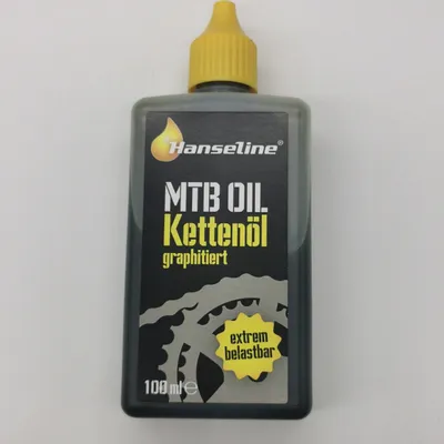 Produktbild von Hanseline Fahrrad Kettenöl MTB graphitiert Tropf-Flasche 100ml