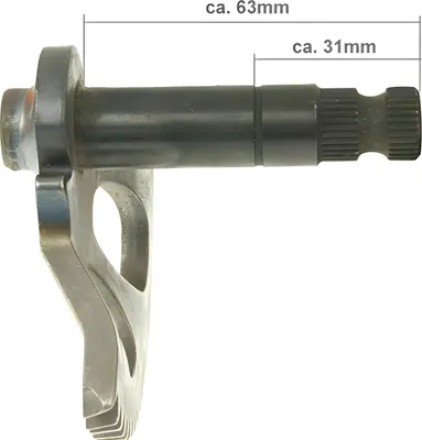 Produktbild von Kickstarterwelle 101_Octane 63/31 mm für ATU / Explorer Speed 50, CPI Aragon 50