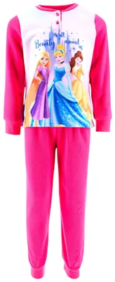 Produktbild von Schlafanzug Fleece Disney Princess Dunkelpink 116 cm