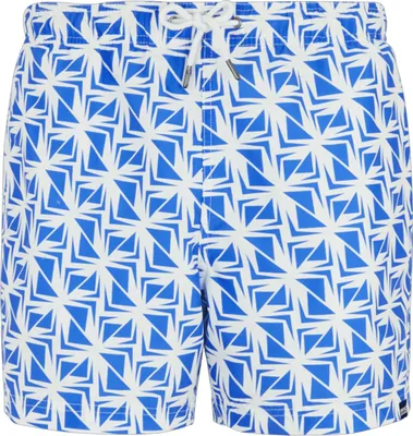 Image de Regatta - Short de bain « Loras » pour homme RG12465 (3XL) (blanc/bleu sonique)