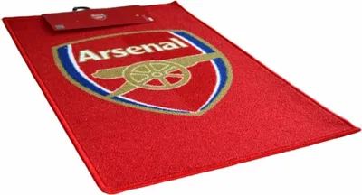 Obrázok produktu pre Oficiálny futbalový koberec Arsenal FC , bežec BS202 (jedna veľkosť) (červená / zlatá)