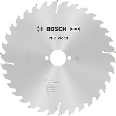 Produktbild von PRO Wood Kreissägeblatt, 216 x 2,6 x 30 mm, T34