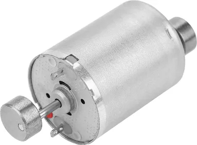 Productafbeelding van DC-motor met dubbele as, sterke trilling, 12V, 31 mm lengte
