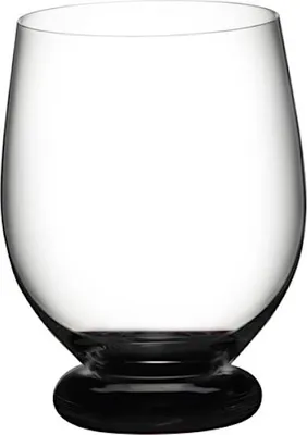 Produktbild von RIEDEL 4900/02B, Universelles Weinglas, Becherglas, Kristall, Glas, Transparent, Schwarz, Einfarbig, 337 ml