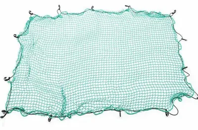 Produktbild von Sicherungsnetz, 200 x 300 cm - Ladungssicherungsnetz - Reißfest - Langlebig - Für den Außenbereich geeignet - Inklusive elastischem Seil - Transportnetz