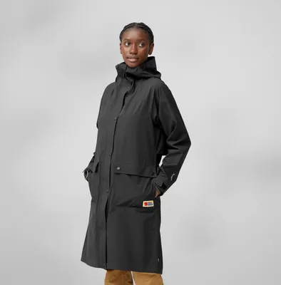 Produktbild von Fjällräven FJÄLLRÄVEN Vardag Rain Parka W Schwarz Schwarz S