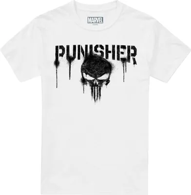 Obrázek produktu pro The Punisher - pánské tričko TV15173 (L) (Bílá)
