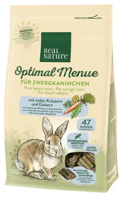 Produktbild von Real Nature „Optimal Menue“ für Zwergkaninchen