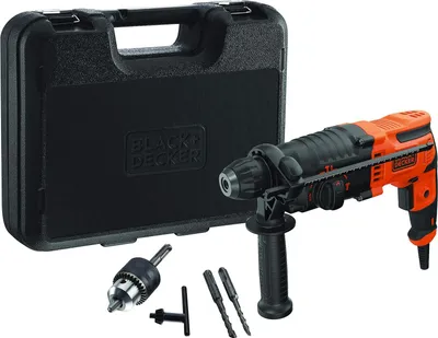 Image de Perforateur Filaire - 650 W - Mandrin SDS+ BLACK+DECKER - BEHS01-QS