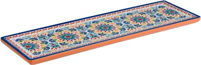 Produktbild von APS Arabesque GN-Tablett, Höhe: 20 mm, Länge: 530 mm, Breite: 162 mm, GN 2/4