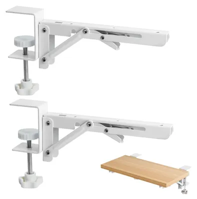 Image de Support coulissant pour clavier, sans perçage, 20 cm