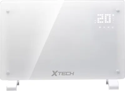 Obrázek produktu pro Konvekční elektrický radiátor Skleněný topný panel 2500 W Xtech