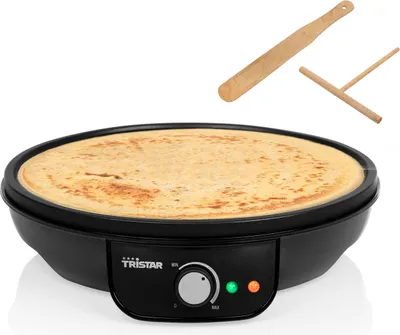 Produktbild von Tristar Crêpe-Maker 1000 W 30 cm Schwarz