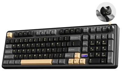 Immagine prodotto di Tastiera meccanica da gaming wireless B98, layout da 96% con tastierino numerico