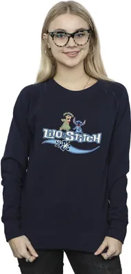 Productafbeelding van Disney - Dames sweatshirt BI22509 (XXL) (Marineblauw)