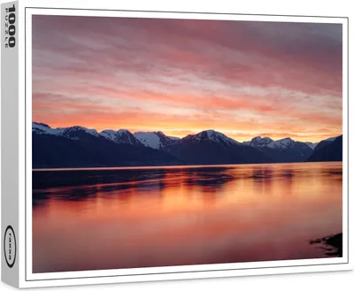 Produktbild von raxxa Premium-Puzzle "Abendlicht", 1000 Teile
