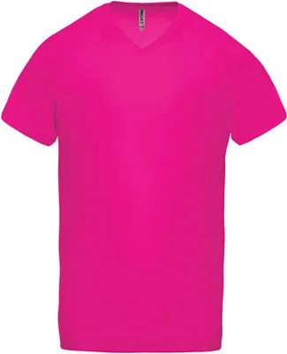 Produktbild von Proact Herren Sport T-Shirt Muskelshirt Short Sleeve Sportshirt, Größe:3XL, Farbe:Fuchsia