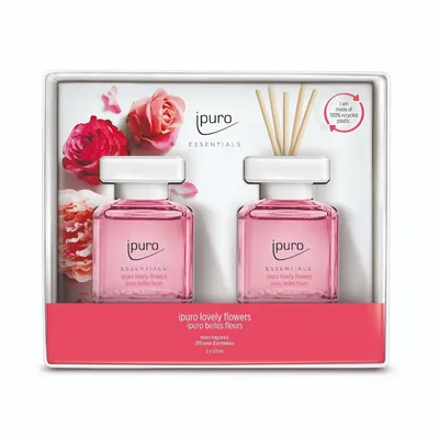 Produktbild von ipuro Lovely flowers, Duftflasche, Schilfaroma-Diffusor