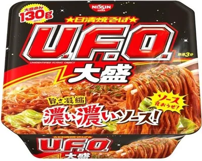 Immagine prodotto di NISSIN U.F.O. Yakisoba Big Bowl 130g - Tagliatelle fritte giapponesi con salsa
