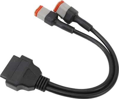 Zdjęcie produktu dla 2 w 1 Adapter OBD Skaner diagnostyczny 4-pinowy 6-pinowy do 16-pinowego kabla przedłużającego do motocykla