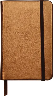 Produktbild von Clairefontaine 4x Notizbuch 72 Blatt blanko, A6 10,5x14,8cm Braun 400098C