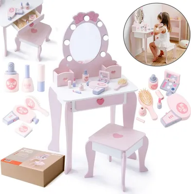Immagine prodotto di Promis Wooden dressing table with lighting