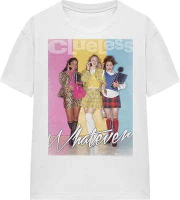 Immagine prodotto di Clueless - Maglietta "Whatever" per uomo/donna Unisex TV15553 (M) (Bianco)