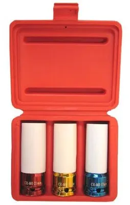 Produktbild von Steckschlüssel für Aluminiumscheiben 1/2" 3St. 02183