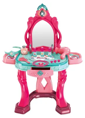 Productafbeelding van Make-up tafel speelgoed met licht en geluid - Prinsessen make-up set