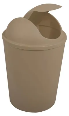 Produktbild von MSV - AKO Abfalleimer mit Klappdeckel - 5,5 l Fassungsvermögen - Kompaktes und p