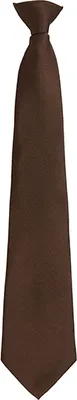 Immagine prodotto di Premier Workwear , Cravatta a clip moda Colours Orginals , Marrone (ca. Pantone 476) , 47 x 10 cm
