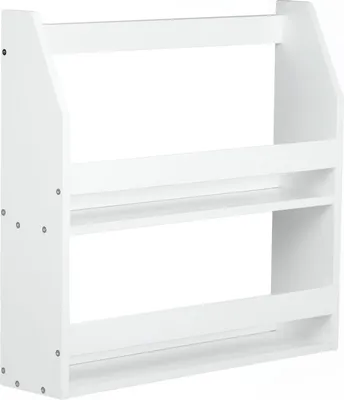 Image de Etagère Etagère murale Etagère suspendue Bibliothèque Etagère en bois Etagère en bois Blanc