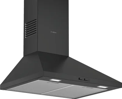 Image de Hotte décorative murale 60cm 360m3/h noir - Bosch - DWP64BC60 - série 2