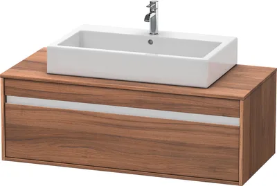 Produktbild von Waschtischunterbau KETHO 550x1200x426mm nussbaum natur nussbaum natur