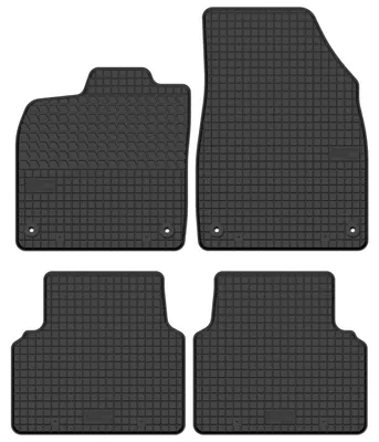 Zdjęcie produktu dla Dywaniki gumowe do Volkswagen ID.3 2019- (hatchback) – 4 szt., czarne, dopasowane – Wielganizator SolidTread