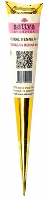 HENNA DO TATUAŻU W ROŻKU 30 g - SATTVA (AYURVEDA)