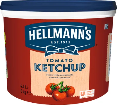 Produktbild von Hellmanns Real Ketchup fruchtig wuerzig im Grossgebinde 5000g