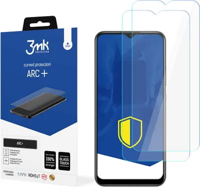 Produktbild von 3mk Display Schutzfolie ARC+ für Realme C25Y  0,17mm Self-Heal (2 Stück)