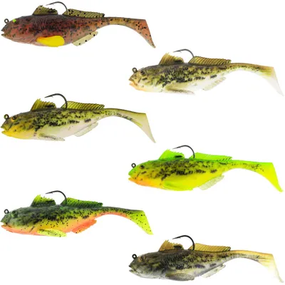 Produktbild von Westin Gunnar the Goby R2F - Gummifisch, Farbe:Appleseed, Gewicht / Länge / Hakengröße:12g / 8cm / Gr. 1/0