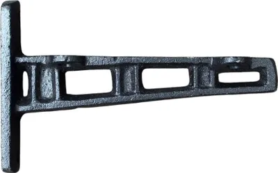 Immagine prodotto di Supporto per scaffale in stile industriale in ghisa nera antica