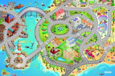 Produktbild von teppich Seaside Quadri Connect 100 x 150 cm