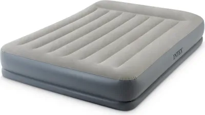 Produktbild von Intex 64118Np Pillow Rest Mid-Rise Luchtbed 152X203X30 Cm Grijs/Blauw