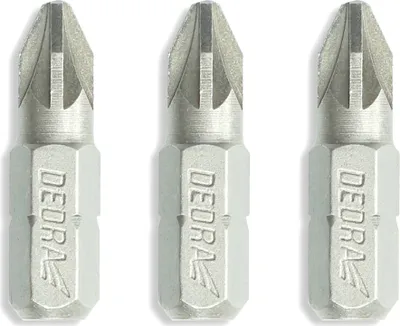 Produktbild von Schraubendreherbits Pozidriv PZ1/2/3x25mm, Blisterkarte