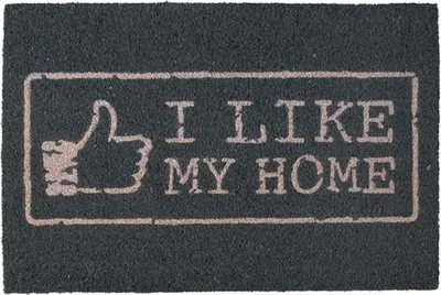 Produktbild von Fußmatte I like my home Kokos 40 x 60 cm