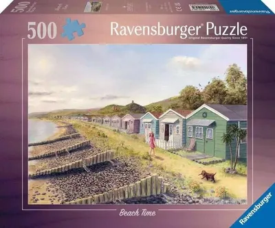 Produktbild von Ravensburger Puzzle 500 Beach Time 12+ Yearbeschädigt